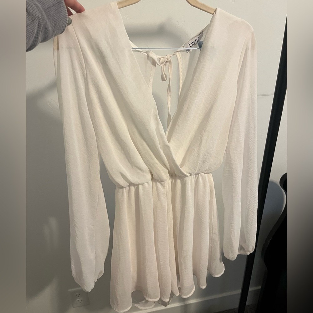 White Romper